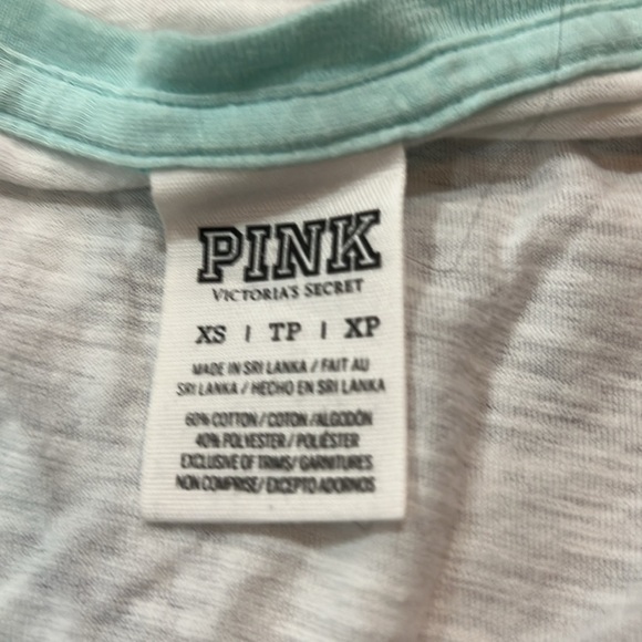 Pink VS Victoria Secret Pink Long Sleeve Shirt Baseball Dog Vintage Bundle Y2K - Picture 3 of 6